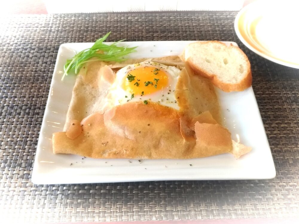 そば粉ガレット（軽食セット）