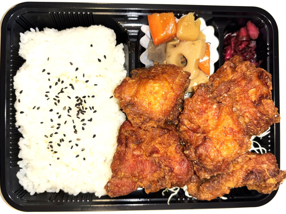 手作りからあげ弁当