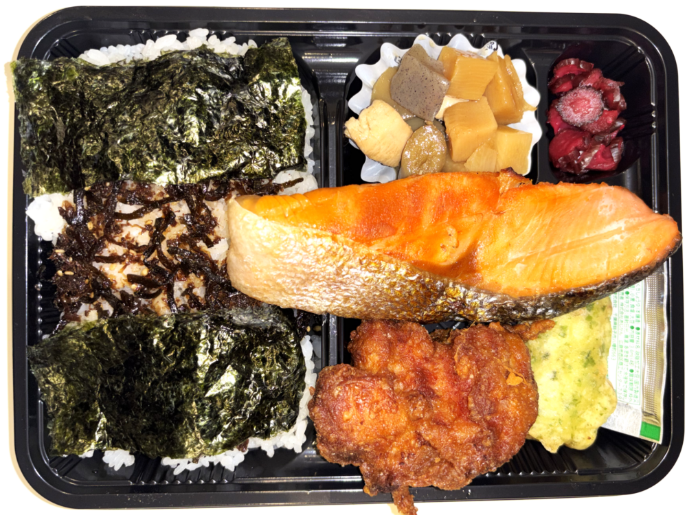 米屋の海苔 鮭弁当